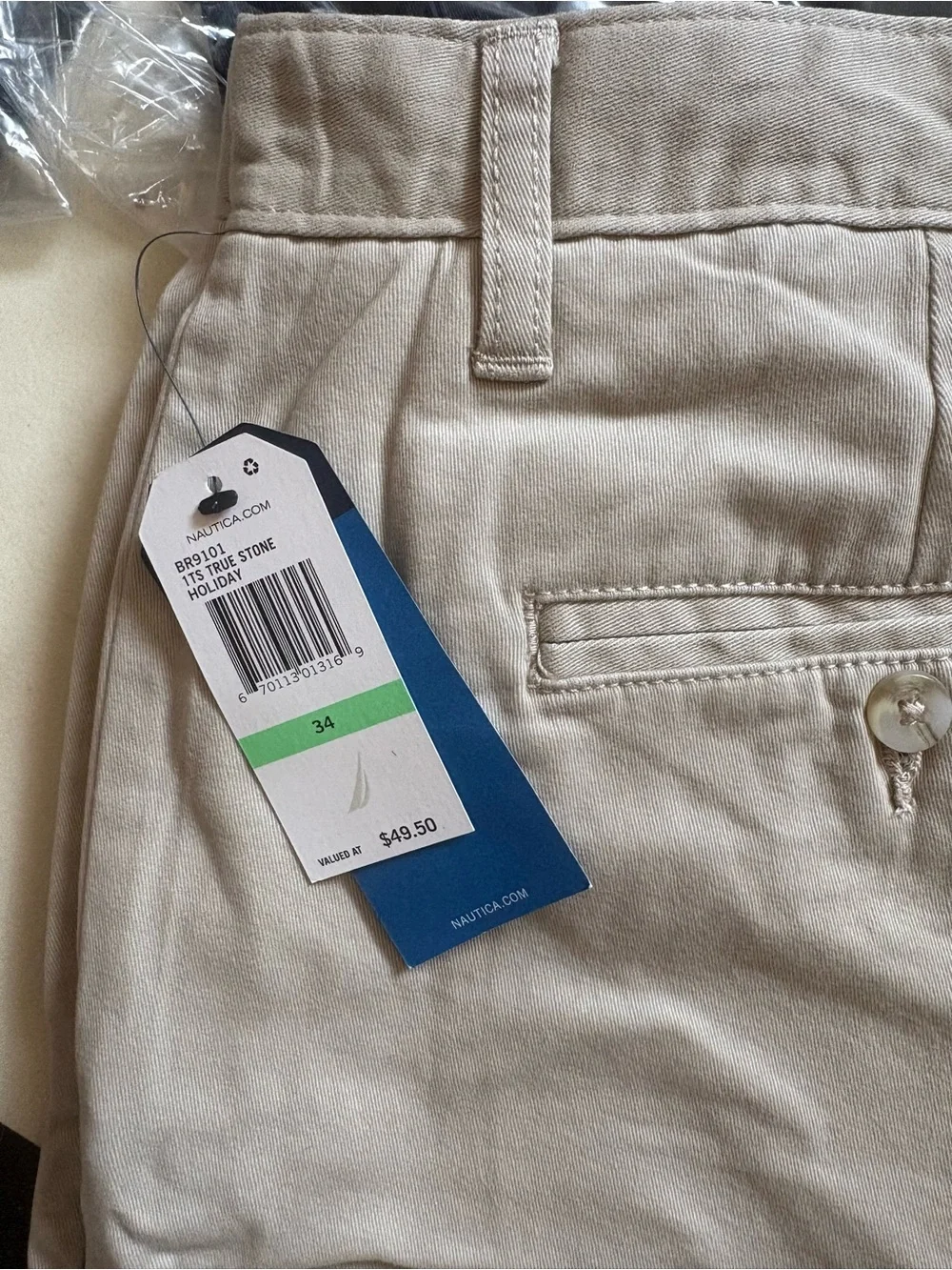 Four Pair of Nautica 34 Clipper Shorts- NEW - Picture 3 of 5